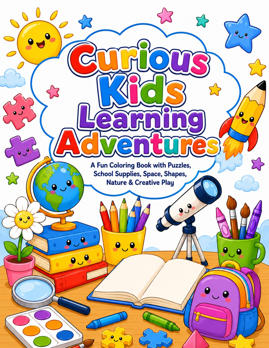 Curious Kids Learning Adventures cover