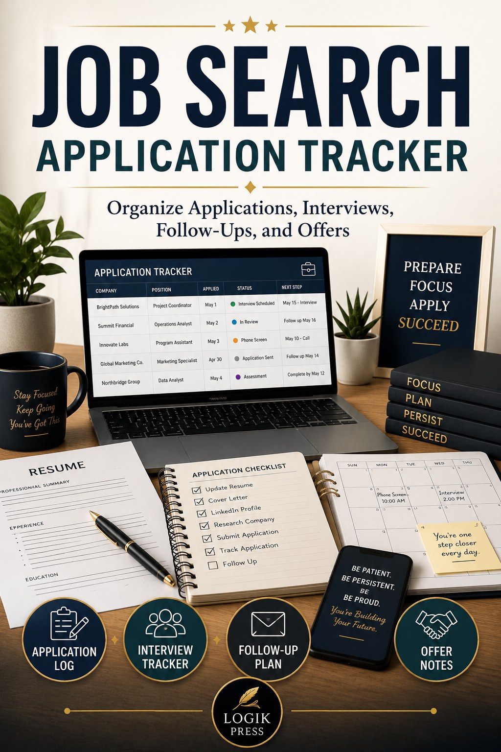 Job Search Application Tracker cover