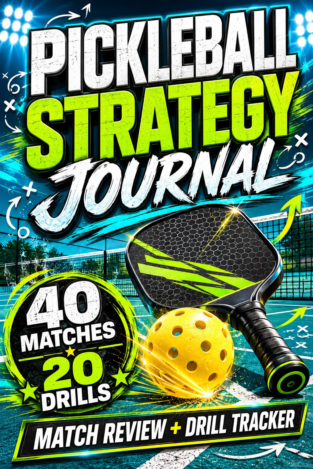 Pickleball Strategy Journal cover