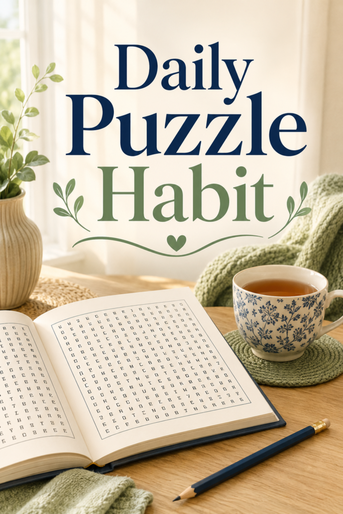 Keeping Your Mind Active: Simple Daily Puzzle Habits For Adults And Seniors