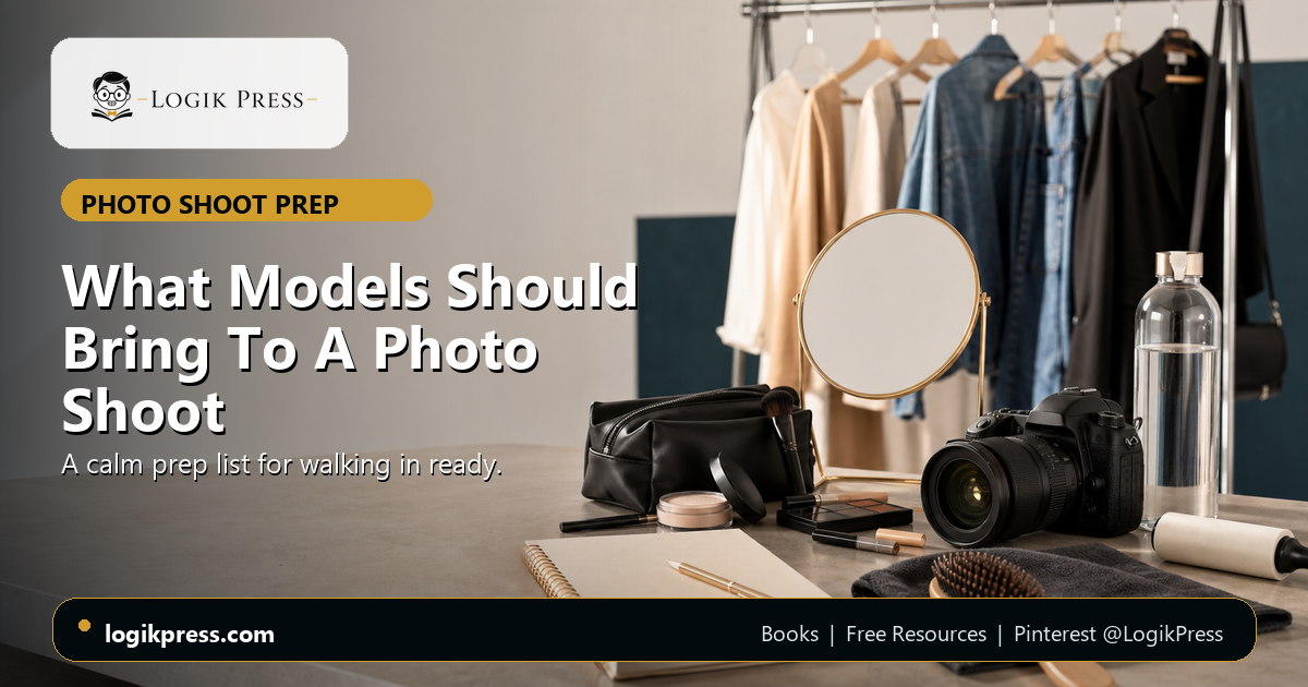 Model photo shoot prep checklist preview